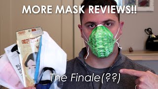 Mask Review  More KF94s N95s and more Clean Well KF94 3M 9502 [upl. by Ihtac256]