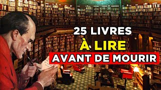 25 livres aÌ€ lire avant de MOURIR [upl. by Solim]