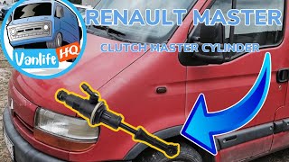 Renault master Clutch master cylinder replacement [upl. by Lerak]