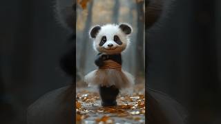 Happy Panda in a Skirt Dancing [upl. by Adekahs]