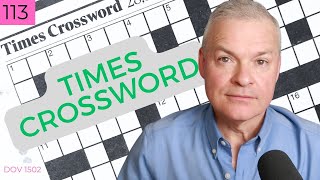 Epic Crossword Battle Expert vs Times Cryptic Puzzle [upl. by Foley553]