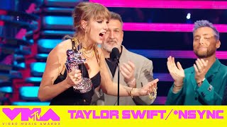 NSYNC Presents Taylor Swift w Best Pop Award  2023 VMAs [upl. by Rizzi651]