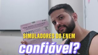 SIMULANDO MINHAS NOTAS DO ENEM [upl. by Elberfeld]