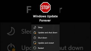 Stop windows update permanently [upl. by Klockau]