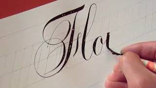 How to Write Copperplate [upl. by Reisinger]