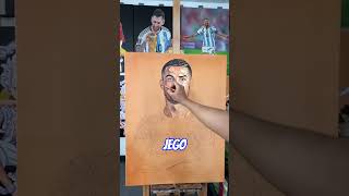 NIESAMOWITY obraz dla Cristiano Ronaldo ⚽🖌 [upl. by Patrich]