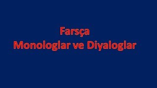 Farsça Monologlar ve Diyaloglar1 Emir Altyazılı [upl. by Alurd467]