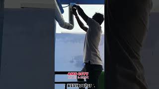 Cctv camera installation security system cctv [upl. by Enileme]