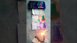 Pakistani Currency vs Aag 🧪 🧪👌👀 experiment viralshorts iftikharthakar [upl. by Letizia]