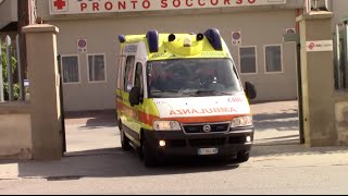 RARE Ambulanza Cagliari Emergenza  I Sardi Soccorso in emergenza Italian ambulance responding [upl. by Rebme950]