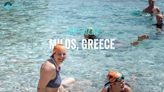 Milos Explorer Greece  SwimTrek Trip Diary [upl. by Refotsirk844]