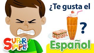 ¿Te Gustan Los Milkshakes De Lasaña  Canciones Infantiles  Super Simple Español [upl. by Cirle927]