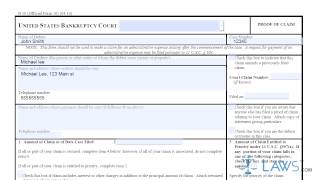 Instruction to fill proof of claim form [upl. by Dnomsaj]