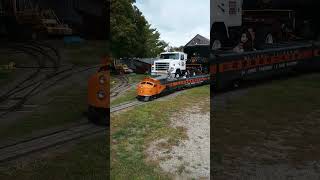 LIRR Riverhead Railroad Museum 953 LIRR Worlds Fair Train 1964 [upl. by Barfuss770]