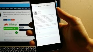 TRUCCO IPHONE  Come forzare laggiornamento di iOS [upl. by Lindsley]