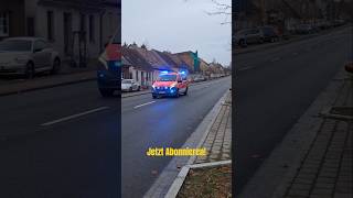 Einsatzfahrt RTW DRK Wittenberg  NEF DRK Berufsrettung DessauRoßlau RW Roßlau  Kurzvideo [upl. by Sacks]