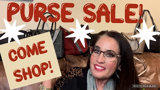 PURSE SALE amp GoodWill Findscom Purse Unboxing Tory Burch Coach Spade Kors Dooney Liebeskind [upl. by Kreit]