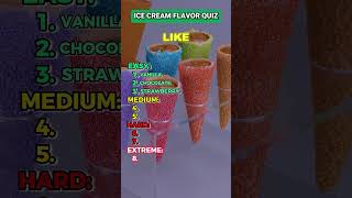 Only an Ice cream lover can name all these Flavous 🍦 shorts quiz trivia [upl. by Burkhard619]