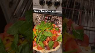 How To Upgrade A Frozen Pizza frozenpizza pizza freshingredients fyp [upl. by Ettennig]