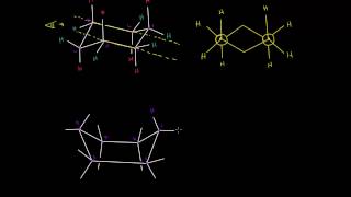 Conformaciones del ciclohexano I silla y bote [upl. by Aokek]