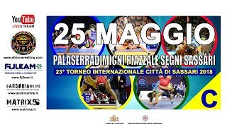 23° Torneo Internazionale Città di Sassari 2018  25 Maggio 2018  Tappeto C [upl. by Welsh21]