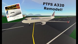 Upcoming A320 Remodel in Roblox PTFS [upl. by Malaspina]