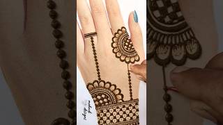 Raksha Bandhan Special Mehndi DesignEasy Mehndi DesignMandhi DigeneFull Hand MehndiSimple Mehndi [upl. by Tan778]