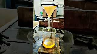 Filtration experiment chemistryexperiments labexperiment filtration [upl. by Ahsiek]