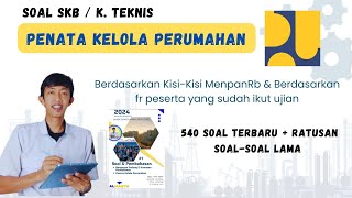 SOAL SKB PENATA KELOLA PERUMAHAN KEMENTERIAN PUPR 2024 amp PU DAERAH [upl. by Narmis]