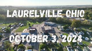 Laurelville Ohio on October 3 2024 drone view in 4k [upl. by Albrecht]