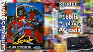 Game da Semana  Strider  Mega Drive [upl. by Patrizio]