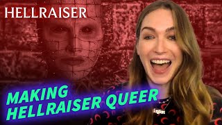 HELLRAISER Cast on Making Queer Horror  Jamie Clayton Odessa Azion Brandon Flynn [upl. by Yllehs585]