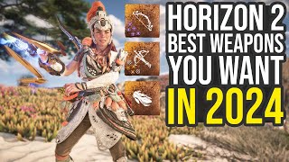 Horizon Forbidden West Best Weapons You Need To Get In 2024 Best Weapons Horizon Forbidden West [upl. by Tsnre]