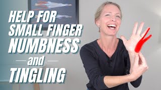 Help for Small Finger Numbness Cubital Tunnel Relief [upl. by Akenna]