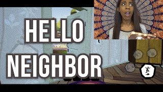 UM IM SCARED  HELLO NEIGHBOR PART 1 [upl. by Adnov]