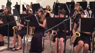 Funky Monkey  Landrum Middle School Jazz Band [upl. by Uttasta]