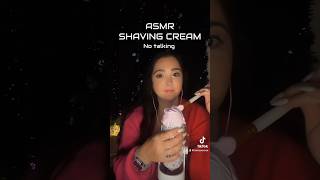 ASMR shaving cream 🪒 relax relaxingtriggers asmr asmrsounds asmrtriggers [upl. by Tonl]