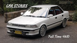 AE92 COROLLA FULLTIME 4WD  CAR STORIES [upl. by Hamburger]