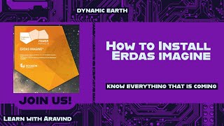 Erdas Imagine Installation in Tamil [upl. by Etnovahs]