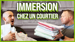 Immersion chez un courtier en prêts immobiliers Prêt bancaire et investissement locatif [upl. by Pagas96]