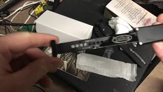 Microtech Halo V Clone  Dhgate [upl. by Omrellig476]