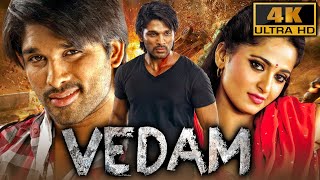 Vedam 4K ULTRA HD  Allu Arjun Blockbuster Action Full Movie  Anushka Shetty Manoj Manchu [upl. by Ecnarolf365]