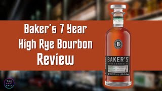 Bakers 7 Year High Rye Bourbon Whiskey Review [upl. by Neened437]