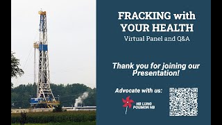 Fracking amp Your Health What You Need to Know about the Health Impacts of Fracking [upl. by Amalburga]