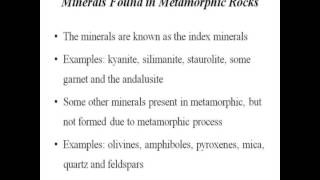 Formation of Metamorphic Rocks Earth Science Homework Help by Classof1com [upl. by Gillett751]