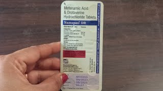 NamspasDRMefenamic Acid amp DrotaverineHydrochloride Tablets पेट के किसी भी तरह के दर्द की best दवा [upl. by Moria]