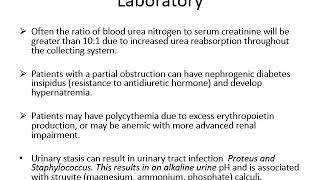 OBSTRUCTIVE UROPATHY [upl. by Bourne]