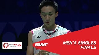 F  MS  Kento MOMOTA JPN 1 vs Viktor AXELSEN DEN 6  BWF 2019 [upl. by Michele]