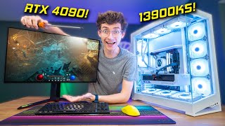 The MOST POWERFUL Gaming PC You Can Build 😮 RTX 4090 Intel 13900KS NV7 w Benchmarks  AD [upl. by Ajiram]