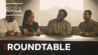 THE HARDER THEY FALL  Cast Roundtable Discussion  Netflix [upl. by Nnylhsa]